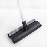 Щётка для окон Доляна, телескопической ручка 60(97) см, водосгон 20 см, насадка из поролона 20×8 см