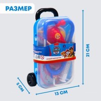 Набор доктора игровой «Забавные щенки», 12 предметов в чемоданчике