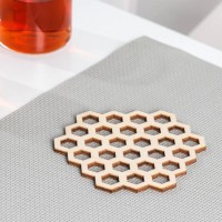 Подставка под горячее «Соты», 9×8,5 см