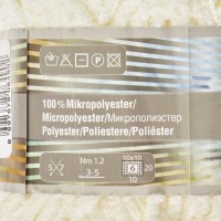 Пряжа "Softy Plus" 100% микрополиэстер 120м/100г  (62 св. молочный)