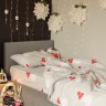 Постельное бельё "Этель" 1,5 сп «Снеговики», 143х215 см, 150х214 см, 50х70 см -1 штука, 100 % хлопок, бязь