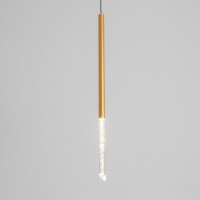 Светильник "Акота" LED 5Вт 4000К матовое золото 2х2х60-160см