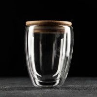 Стакан с двойными стенками «Эко», 330 мл, цвет прозрачный