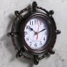 Часы настенные, серия: Море, "Мореплаватель", плавный ход, d=15 см, 24 х 24 см Часы настенные, серия: Море, "Мореплаватель", плавный ход, d=15 см, 24 х 24 см