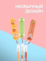 Ручка гелевая-прикол «Капибара- скейт», МИКС