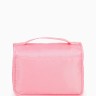 Косметичка-несессер на липучках, с ручкой, цвет розовый