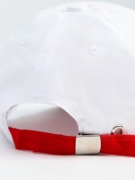 Бейсболка с порезами MINAKU цвет белый, р-р 58