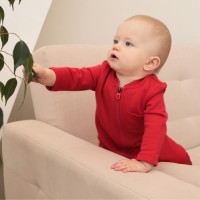 Комбинезон детский MINAKU цвет красный, рост 56-62 см