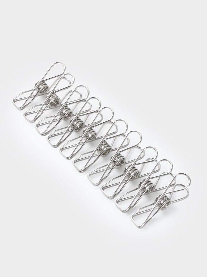 Набор прищепок бельевых металлических Доляна, 20 шт.