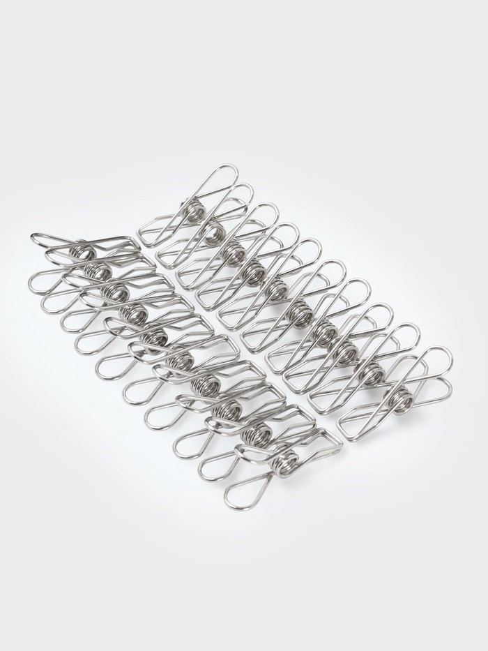 Набор прищепок бельевых металлических Доляна, 20 шт.