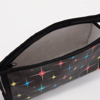 Косметичка на молнии, цвет розовый