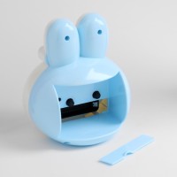 Часы - будильник настольные «Зайчик» детские, циферблат 7×8.5 см, 12.5×10 см, 2AА