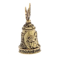 Колокольчик ангел «Исполнения желаний», 7×3.3 см