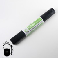 Мешки для мусора «Профи», 120 л, 20 мкм, 68×106, ПВД, 10 шт, цвет чёрный