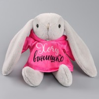 Мягкая игрушка «Зая. ХОЧУ винишко», 23 см