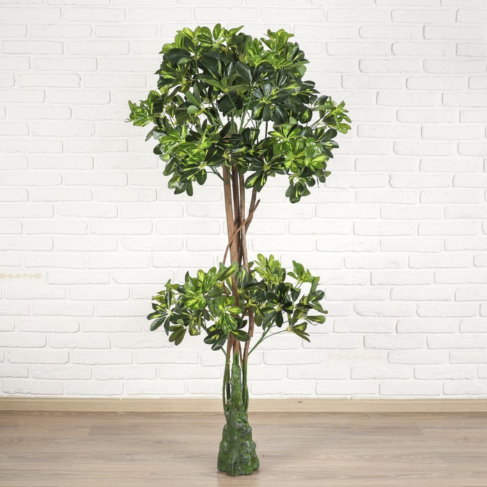 Дерево искусственное "Двойной шар" 155 см