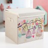 Короб для хранения с крышкой «Весна», 30×30×28,5 см Короб для хранения с крышкой «Весна», 30×30×28,5 см