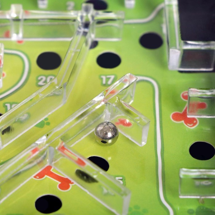 Настольная игра «Сырный лабиринт», пластиковое поле, 1 игрок, 3+