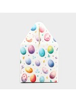 Коробка подарочная складная «С праздником Пасхи», 14×14×14 см