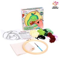 Ковровая вышивка «Авокадо, набор для творчества