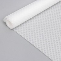 Коврик противоскользящий Доляна «Ромбы», 30×150 см, прозрачный