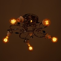 Люстра "Аура" бп 5х40Вт Е27 Хром МОДЕЛЬ: 2612363