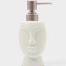 Дозатор для жидкого мыла SAVANNA «Вуду», 240 мл, цвет белый