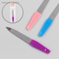 Пилка металлическая для ногтей, 9 см, МИКС
