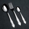 Набор столовых приборов «Новинка-1», 18 предметов, толщина 1 мм, цвет серебряный