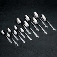 Набор столовых приборов «Новинка-1», 18 предметов, толщина 1 мм, цвет серебряный