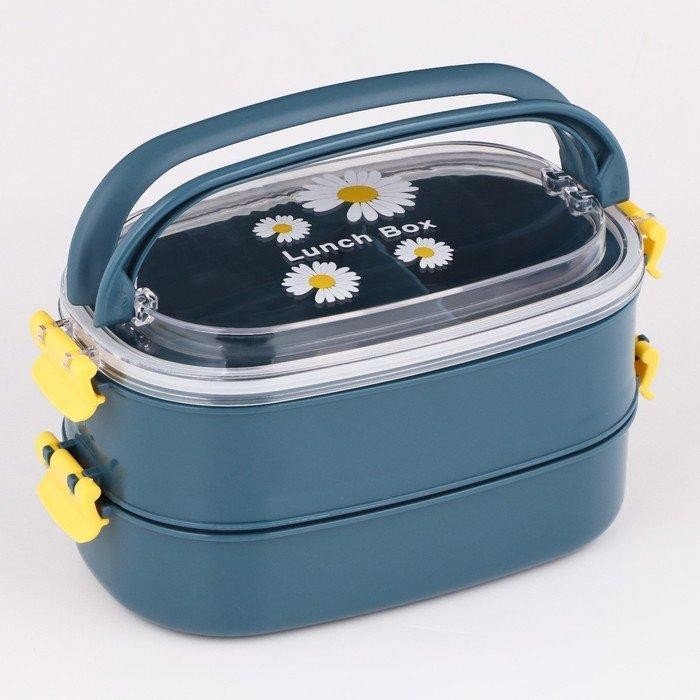 Ланч-бокс "Флорида", 1.6 л, 22,5 х12,5 х12 см Ланч-бокс "Флорида", 1.6 л, 22,5 х12,5 х12 см