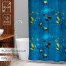 Штора для ванны Доляна «Рыбки», 180×180 см, EVA Штора для ванны Доляна «Рыбки», 180×180 см, EVA
