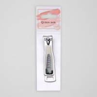 Кусачки-книпсер педикюрные, с пилкой, 7,5 см, рисунок МИКС