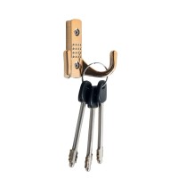 Крючок мебельный CAPPIO BOBOLINK, двухрожковый, цвет золото