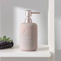 Дозатор для жидкого мыла SAVANNA Do it soft, 420 мл, цвет бежевый