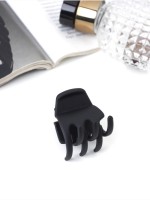 Набор для волос «Вивьен», 4 резинки 5.5 см, краб 3 см, зубья, чёрный