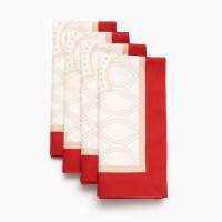 Набор сервировочных салфеток Этель Christmas wreath 40х40 см 4 шт., 100% хл, саржа 190гр/м2