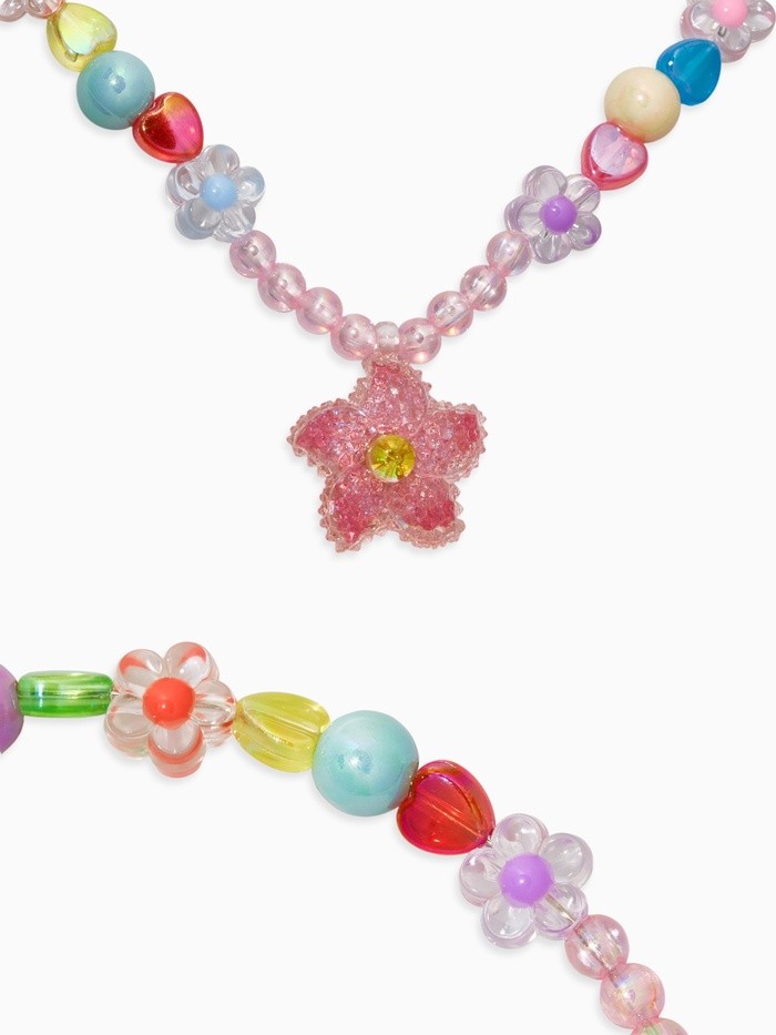 Комплект детский «Выбражулька. Кролик», 3 предмета: клипсы, бусы, ободок, цветной