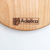 Доска для подачи Adelica «Бургерная», с ручкой, 20×13×1,8 см, берёза