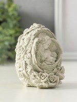 Фигурка гипс «Дева», 8×6 см, состаренный цвет