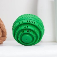 Шар турмалиновый для стирки белья, 7.5×7.5 см, зелёный