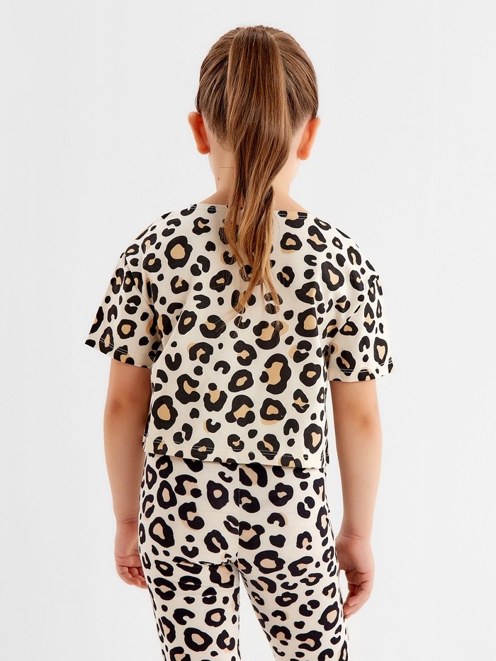 Футболка детская укороченная KAFTAN "Trendy" р.36 (134-140)