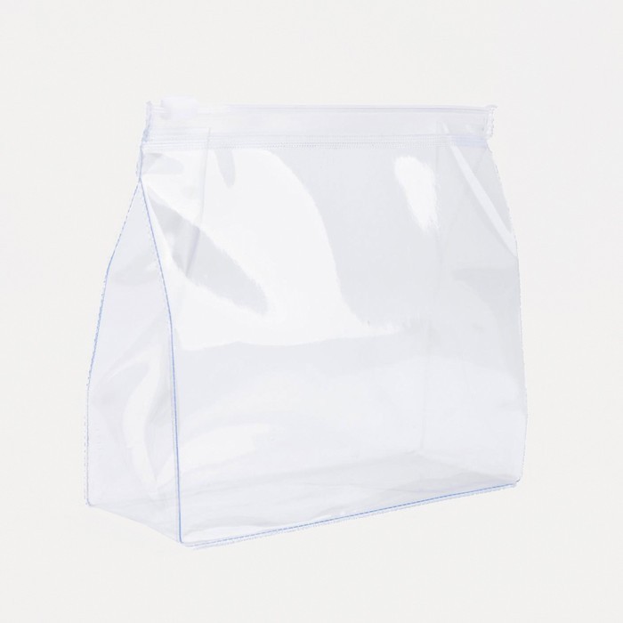 Косметичка для бассейна с застёжкая зип-лок, маленькая, прозрачная