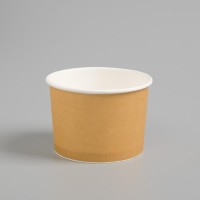 Стакан-креманка «Крафт» под мороженое и десерты, 250 мл, верхний диаметр 93 мм