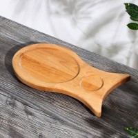 Доска для подачи рыбной продукции, пропитано минеральным маслом, 33×18 см, берёза