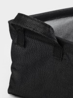 Корзинка для мелочей с ручками Доляна «Тильма», 30×20×12 см, серая