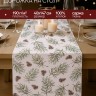 Дорожка на стол новогодняя Christmas tree 40×147 см, 100% хлопок, саржа 190 гр/2