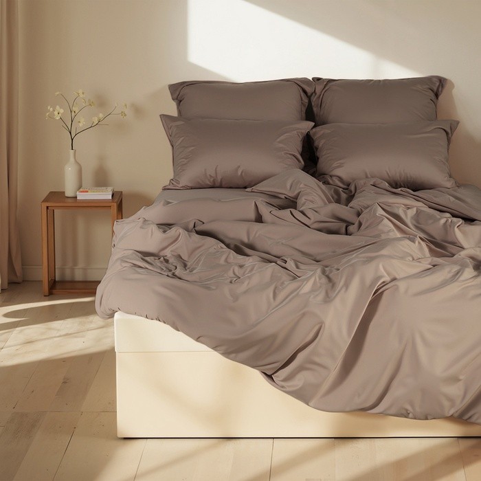 Пододеяльник SL Home Modal 150*220 см , цв. серый