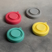 Стакан складной Доляна «Алан», силикон, 150 мл, 8.5×8 см, МИКС