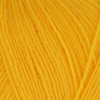 Пряжа "Lanagold 800" 49% шерсть, 51% акрил 730м/100гр (216 желтый)